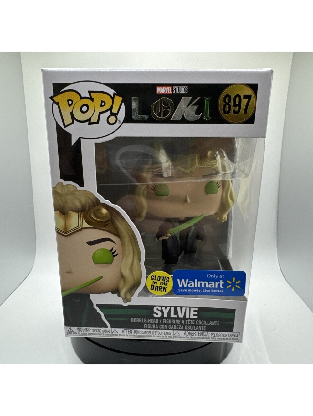 Funko Pop! Vinyl: Marvel Loki - Sylvie (GID) - Walmart (Exclusive) #897